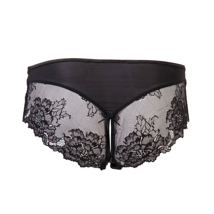 Escora Lauren Panty Open black XXL