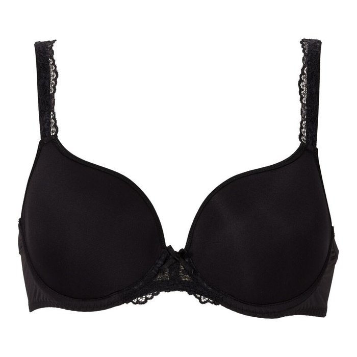 LingaDore Daily Lace Uni Fit T-Shirt Bra Black 70 A