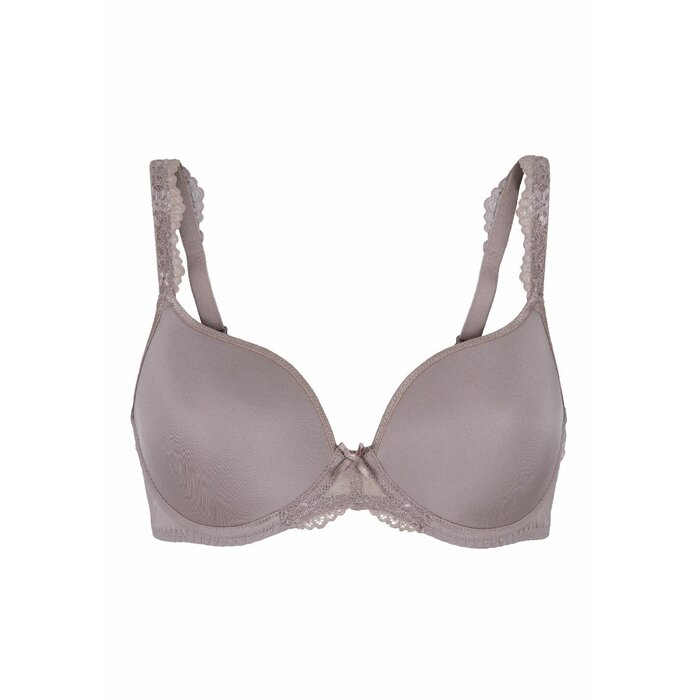 LingaDore Daily Lace Uni Fit T-Shirt Bra Taupe 90 F