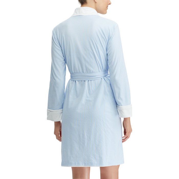 Ralph Lauren JERSEY SHORT SHAWL COLLAR ROBE WITH BABY TERRY LINING